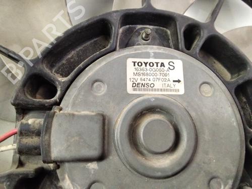 Radiator fan TOYOTA COROLLA (_E12_) 2.0 D-4D (CDE120R, CDE120L_) | BP20500837M35 