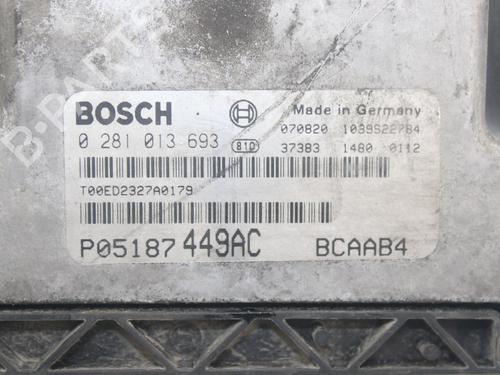 Engine control unit (ECU) DODGE CALIBER 2.0 CRD | BP17430262M57 