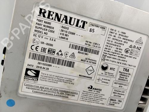 Radio RENAULT MEGANE IV Hatchback (B9A/M/N_) 1.2 TCe 130 (B9MR) | BP19518716E6 