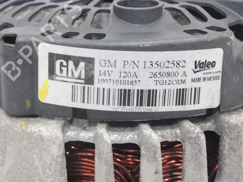 Alternator OPEL INSIGNIA A Saloon (G09) 2.0 CDTI (69) | BP15837351M7 