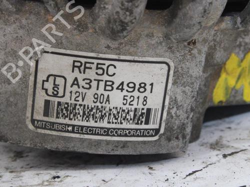 Alternator MAZDA 6 Hatchback (GG) 2.0 DI (GG14) | BP15812722M7 