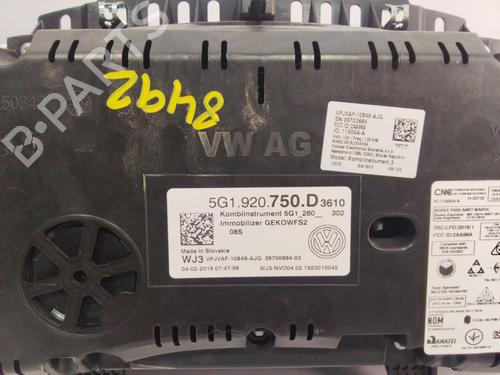 Instrument cluster VW GOLF VII (5G1, BQ1, BE1, BE2)  | BP23547930C47 