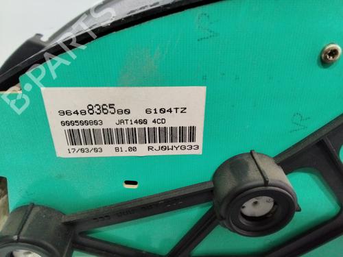 Instrument cluster PEUGEOT 206 Hatchback (2A/C) 1.9 D | BP24032117C47 