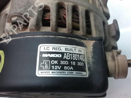 Alternator KIA RIO I Hatchback (DC) 1.5 16V | BP9537332M7 