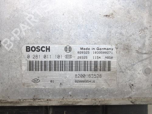 Engine control unit (ECU) RENAULT LAGUNA II (BG0/1_) 1.9 dCi (BG08, BG0G) | BP13810062M57 