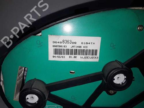 Instrument cluster PEUGEOT 206 Hatchback (2A/C) 1.4 HDi eco 70 | BP8566434C47 