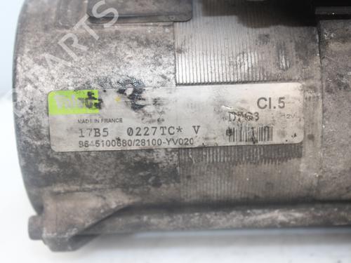 Starter PEUGEOT 307 Break (3E) 1.6 HDi 110 | BP17133309M8 