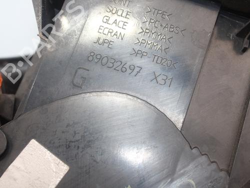 Left taillight CITROËN C5 II (RC_)  | BP16907215C34 