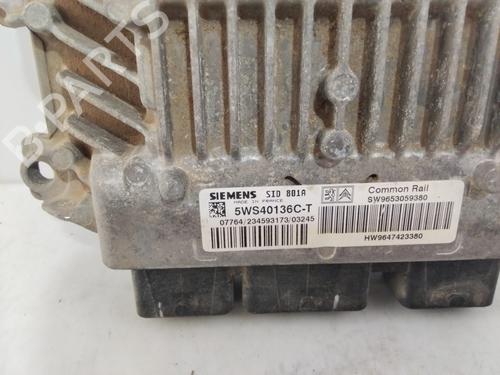 Engine control unit (ECU) PEUGEOT PARTNER Box Body/MPV (5_, G_)  | BP23451509M57 