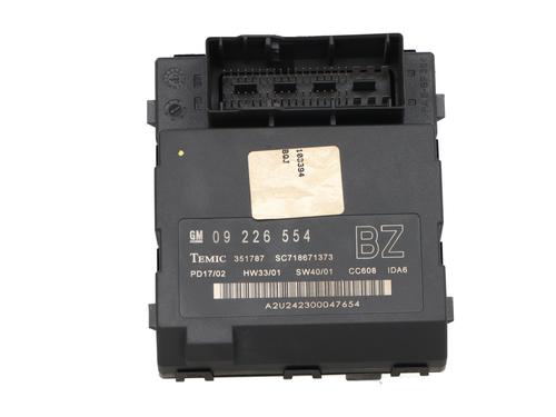 Used Electronic module Electronic module OPEL VECTRA C (Z02) [2002-2009] 35722965 35722965