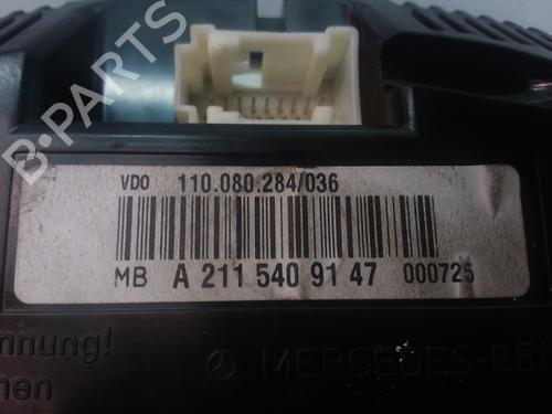 Kombinert Instrument MERCEDES-BENZ E-CLASS (W211) E 320 CDI (211.026) | BP9713400C47 