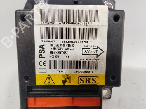 ECU airbags CITROËN C3 I (FC_, FN_) 1.4 i Bivalent | BP25471536M53 