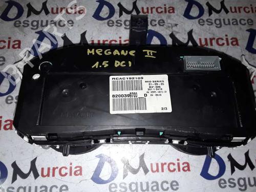 Instrument cluster RENAULT MEGANE II (BM0/1_, CM0/1_)  | BP8817091C47 