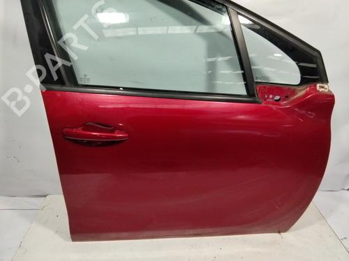 Right front door PEUGEOT 208 I (CA_, CC_) 1.2 VTI 82 | BP24132727C3
