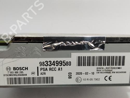 Bilradio PEUGEOT 208 II (UB_, UP_, UW_, UJ_)  | BP29435663E6 