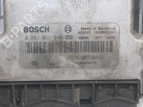 Engine control unit (ECU) RENAULT GRAND SCÉNIC II (JM0/1_) 1.9 dCi (JM0G, JM12, JM1G, JM2C) | BP17125098M57 