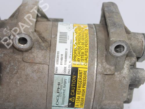 AC compressor RENAULT SCÉNIC II (JM0/1_) 1.9 dCi (JM0G, JM12, JM1G, JM2C) | BP13391808M34 