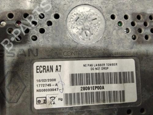 Display NISSAN QASHQAI / QASHQAI +2 I (J10, NJ10, JJ10E)  | BP22551369C48 