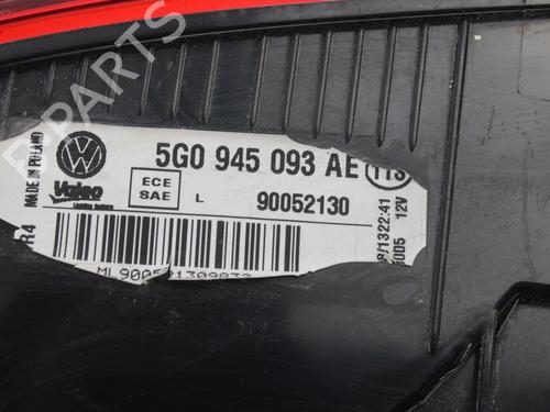 Left tailgate light VW GOLF VII (5G1, BQ1, BE1, BE2)  | BP12562779C79 