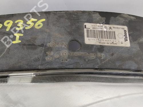 Left headlight CITROËN XSARA PICASSO (N68) 1.6 HDi | BP27456431C28 