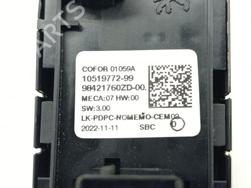 Left front window switch OPEL CORSA F (P2JO) 1.2 (68) | BP38560062I27 - Image 4