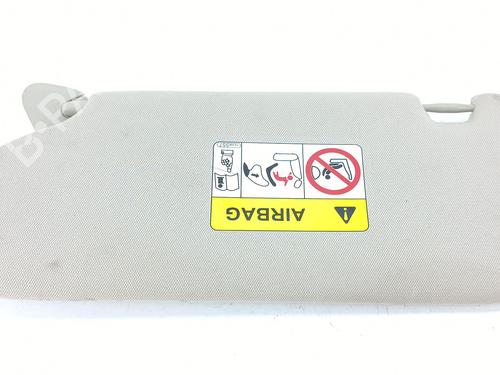 Right sun visor MITSUBISHI OUTLANDER III (GG_W, GF_W, ZJ, ZL, ZK) Plug-in Hybrid (GG2W) | BP28513506I2 