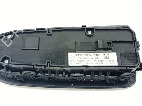 Left front window switch MERCEDES-BENZ C-CLASS (W205) C 350 e (205.047) | BP30173438I27 