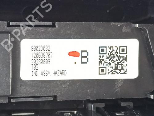 Warning switch MITSUBISHI ECLIPSE CROSS (GK_, GL_) Plug-in Hybrid 4WD (GL3W) | BP35756833I22 - Image 4