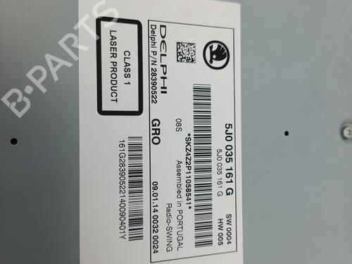 Radio SKODA FABIA II (542)  | BP25878077E6 