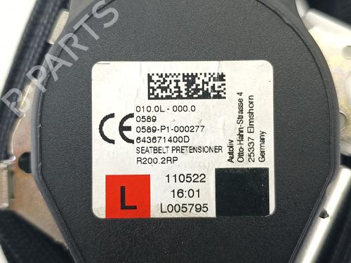 Front left seatbelt RENAULT MEGANE IV Hatchback (B9A/M/N_) 1.3 TCe 140 (B9NB) | BP38252659I26 - Image 6