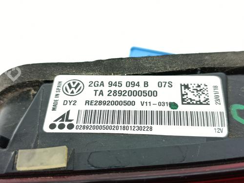 Right tailgate light VW T-ROC (A11, D11) 1.5 TSI | BP29476882C80 