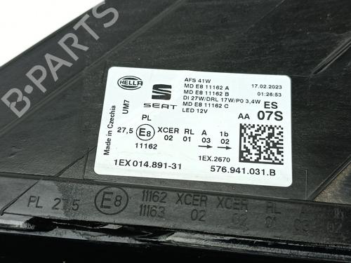 Left headlight SEAT ATECA (KH7, KHP) 1.5 TSI | BP32653651C28
