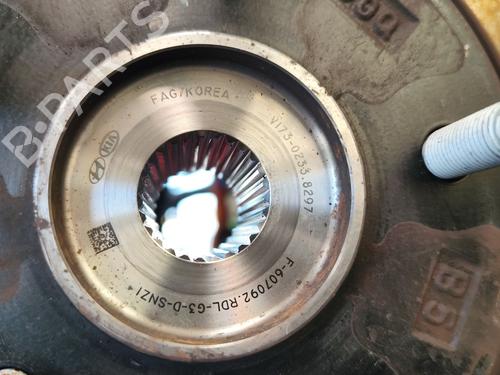 Left front steering knuckle KIA XCEED (CD) 1.4 T-GDI | BP30000886M25 