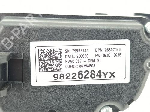 Climate control OPEL CROSSLAND X / CROSSLAND (P17, P2QO) 1.2 (75) | BP31880193I5