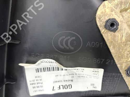 Bageste venstre beklædning VW GOLF VII Variant (BA5, BV5) 1.6 TDI | BP30721350C60