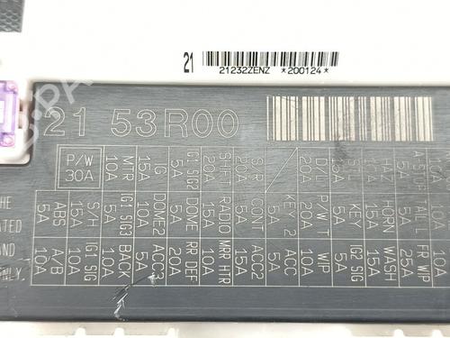 Fuse box SUZUKI SWIFT V (AZ) 1.4 Sport (A2L414, ZC33S) | BP36236558E1 - Image 7