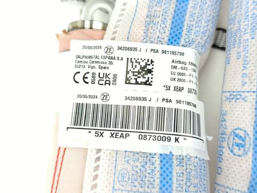 Right curtain airbag CITROËN C3 III (SX) 1.5 BlueHDi 100 (SXYHYP, SXYHTU) | BP32383762C12