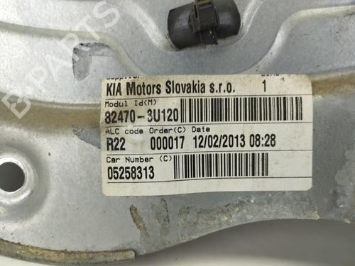 Front left window mechanism KIA SPORTAGE III (SL) 1.7 CRDi | BP25875388C22 