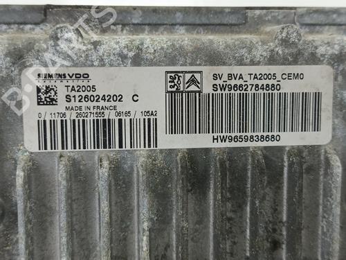 Gearbox control unit PEUGEOT 206 CC (2D)  | BP25876681M52 