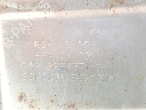 Particulate filter CITROËN C3 AIRCROSS II (2R_, 2C_) 1.5 BlueHDi 120 (2CYHXX) | BP34649261M81  - Image 5