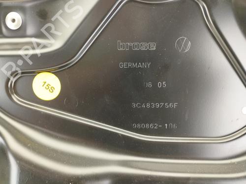 Rear right window mechanism VW PASSAT B6 (3C2) 1.9 TDI | BP15262196C25 