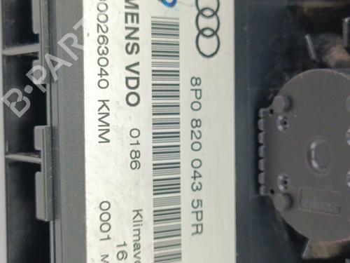 Climate control AUDI A3 (8P1)  | BP25877753I5 