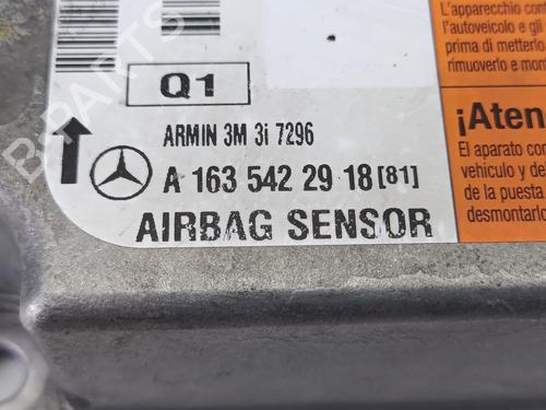 ECU airbags MERCEDES-BENZ M-CLASS (W163) ML 270 CDI (163.113) | BP25876362M53 