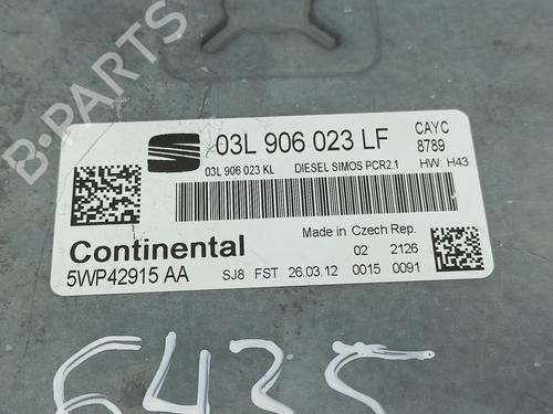 Engine control unit (ECU) SEAT LEON (1P1)  | BP13663812M57 
