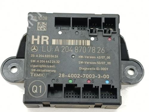 Used Electronic module Electronic module MERCEDES-BENZ C-CLASS (W204) [2007-2015] 32189224 32189224