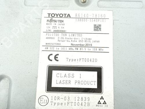 Radio LEXUS NX (_Z1_) 300h (AYZ10_) | BP29704246E6