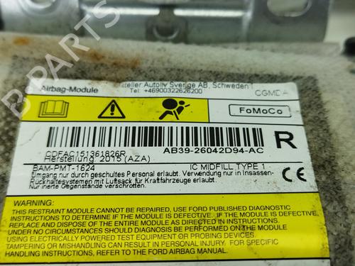 Right curtain airbag FORD RANGER (TKE)  | BP10180800C12 