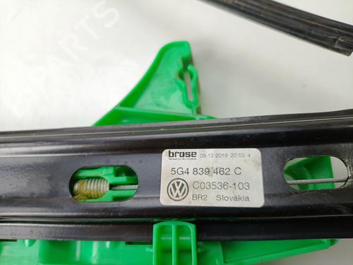 Used Rear right window mechanism VW GOLF VII (5G1, BQ1, BE1, BE2) 2.0 R 4motion (300 hp) 26559654