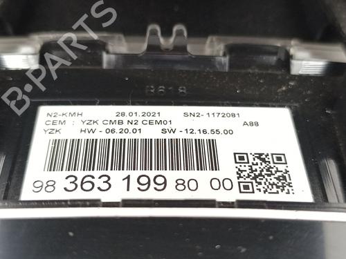 Instrument cluster CITROËN C3 AIRCROSS II (2R_, 2C_) 1.2 PureTech 110 (2RHNZB, 2RHNZW, 2RHNPX, 2RHNPJ) | BP27363918C47 