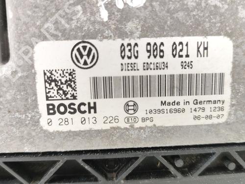 Engine control unit (ECU) VW GOLF V (1K1) 1.9 TDI | BP25879291M57 